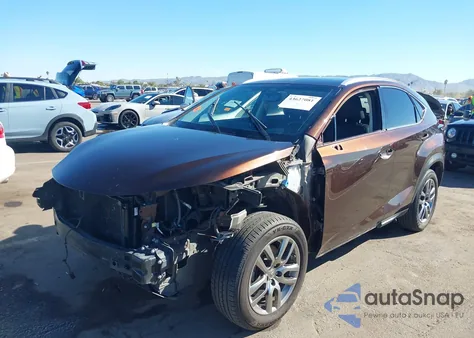 2016 Lexus Nx 200T z USA, uszkodzony, nr VIN JTJBARBZXG2055542